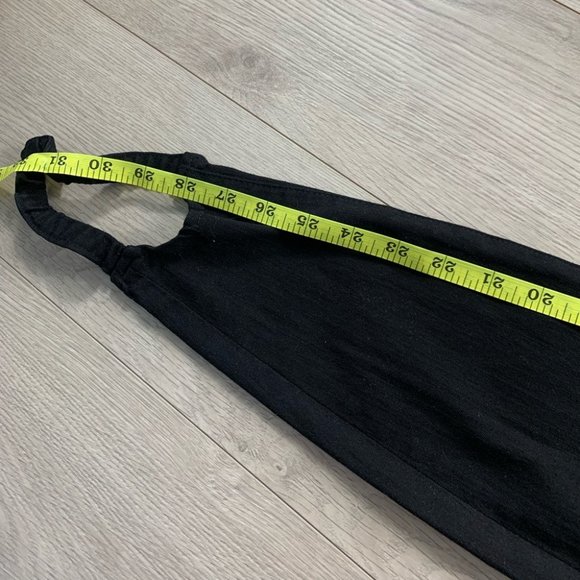 FRAME Ali High Rise Cigarette Stirrup Jeans in Black - Picture 14 of 16